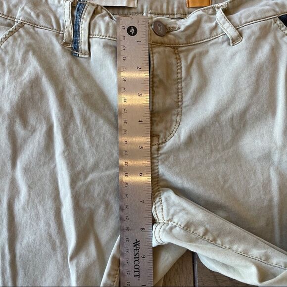 Anthro Pilco and the Letterpress Khaki Hyphen Pants with Black Detail - Size 28 - Picture 6 of 9
